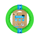 PitchDog - kroužek pro psy zelený 20 cm