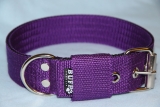 Nylonový obojek 5 cm - Fialový 75cm
