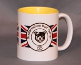 Hrnek "Staffbull UK vlajka" keramika 300ml+krabička