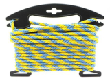 Lanové vodítko přepínací 14mm / 2,5m - žlutá-světle modrá