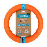 PitchDog - kroužek pro psy oranžový 20cm