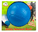 Jolly Soccer Ball 20 cm - fotbalový míč modrý s vůní 