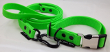 Hexa sada:obojek/vodítko Neon zelený,voděodolný,spona hliník/plast,karab. 400kg