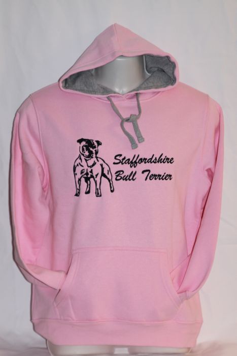 Mikina klokanka "Staffbull",vyšívaná, damská (různé barvy)