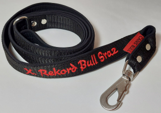 Vodítko s uchem š. 2,5 cm ,nerezová karabina (302 kg) háková Bull Sraz 2023